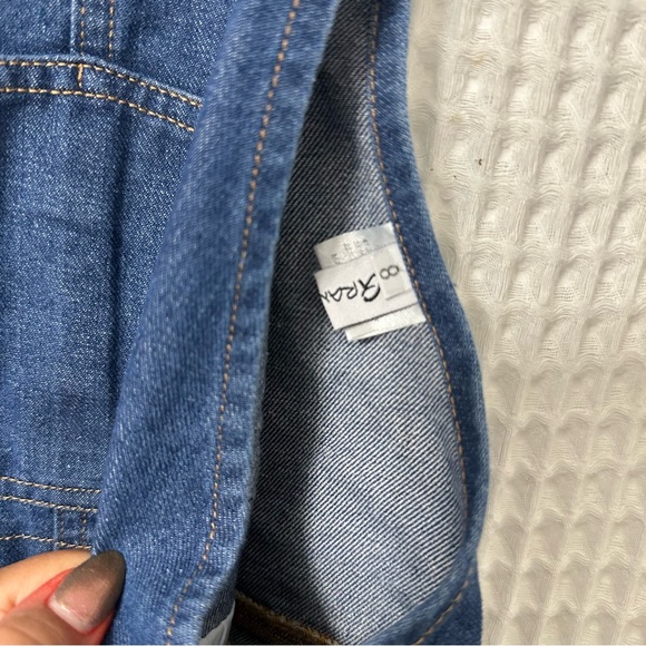 Grandwish Kids Blue Denim Overalls - Picture 6 of 6